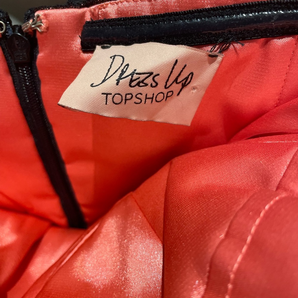 Coctail mini Dress TopShop size 6/S - Picture 3 of 14